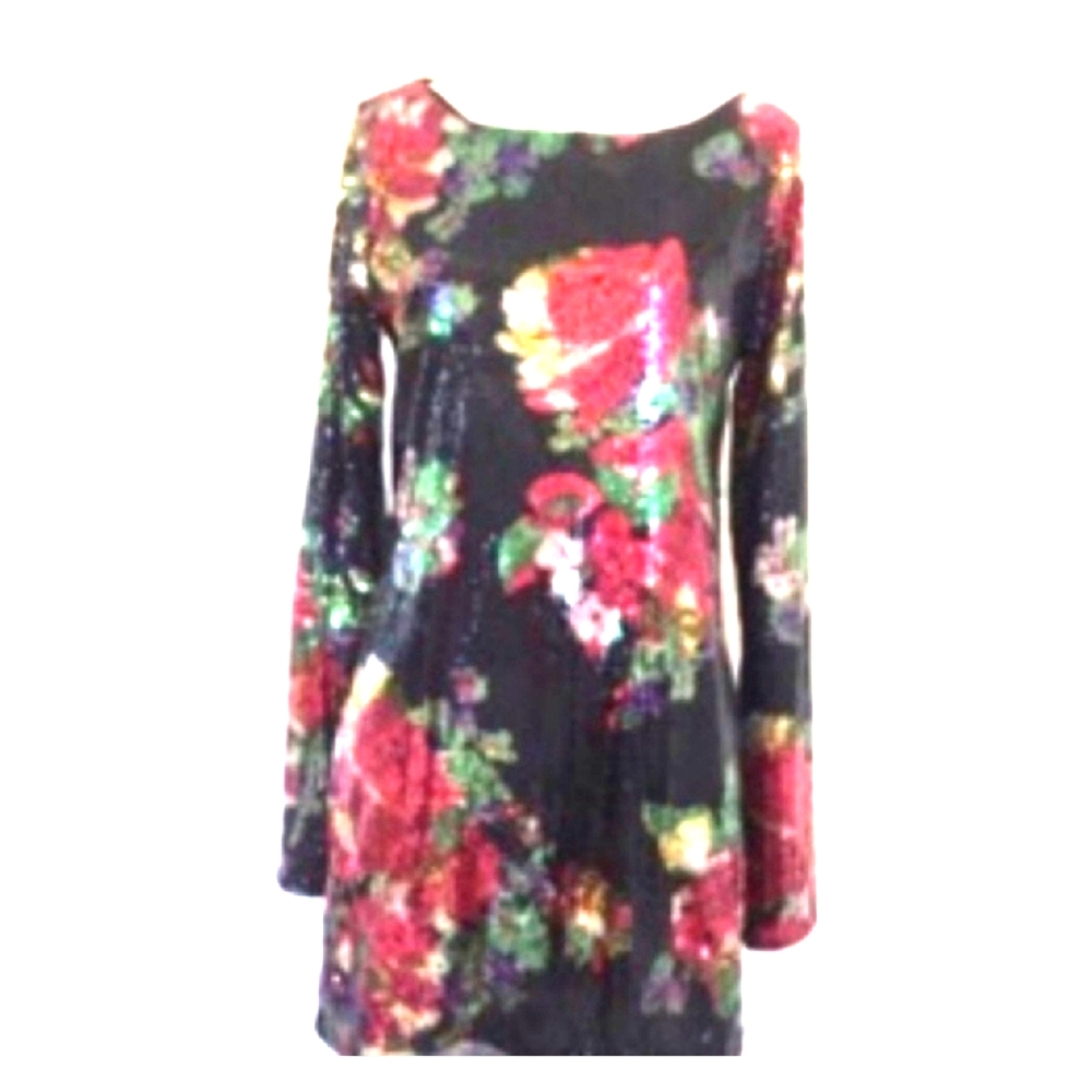 Express sequined dress
